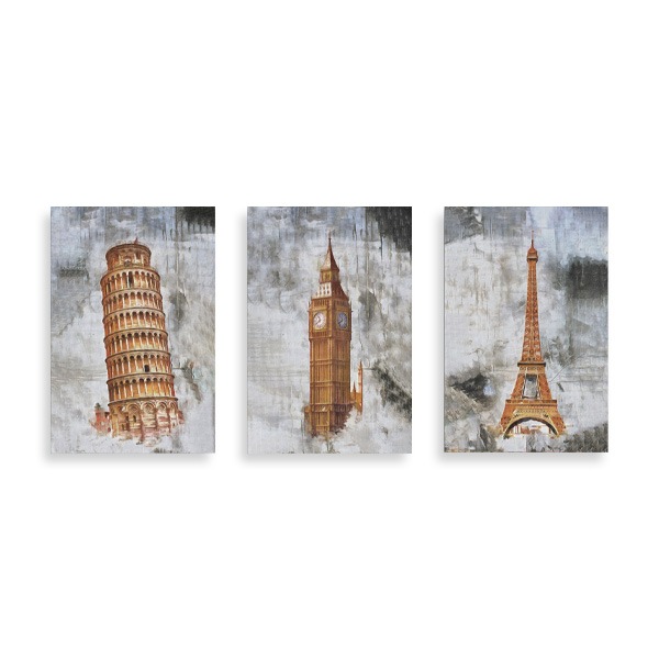 1020021-London-Paris-Pisa-Wall-Art-Set