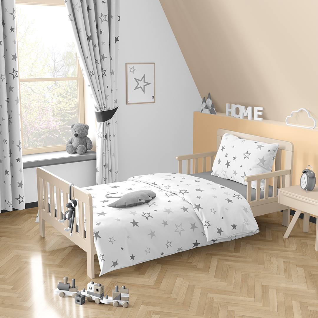 Stars Duvet Cover and Pillowcase – Rankoussi Fabrics and Furniture